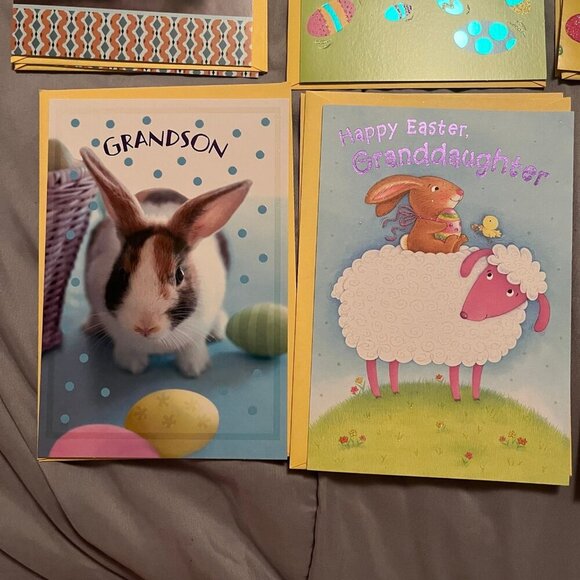 Kids Easter Greeting Cards Bundle of 10 - Picture 3 of 10